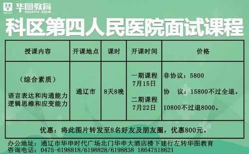 通辽市整形医院招聘信息