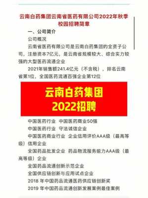 云南白药化妆品招聘信息（云南白药化妆品招聘信息最新）